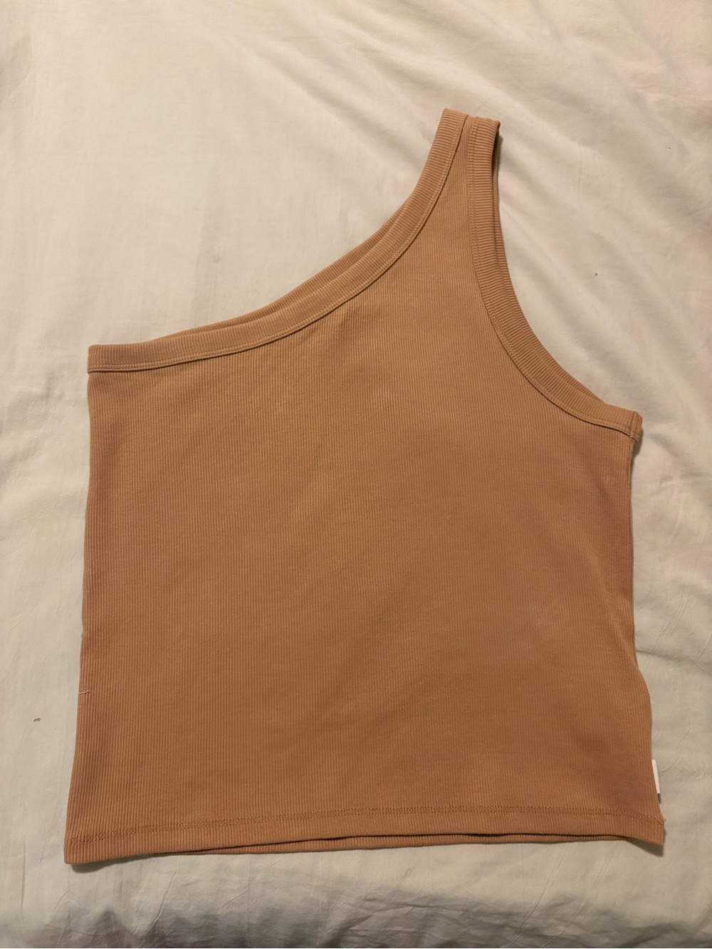 Rip Curl One-Shoulder Ribbed Tank Top